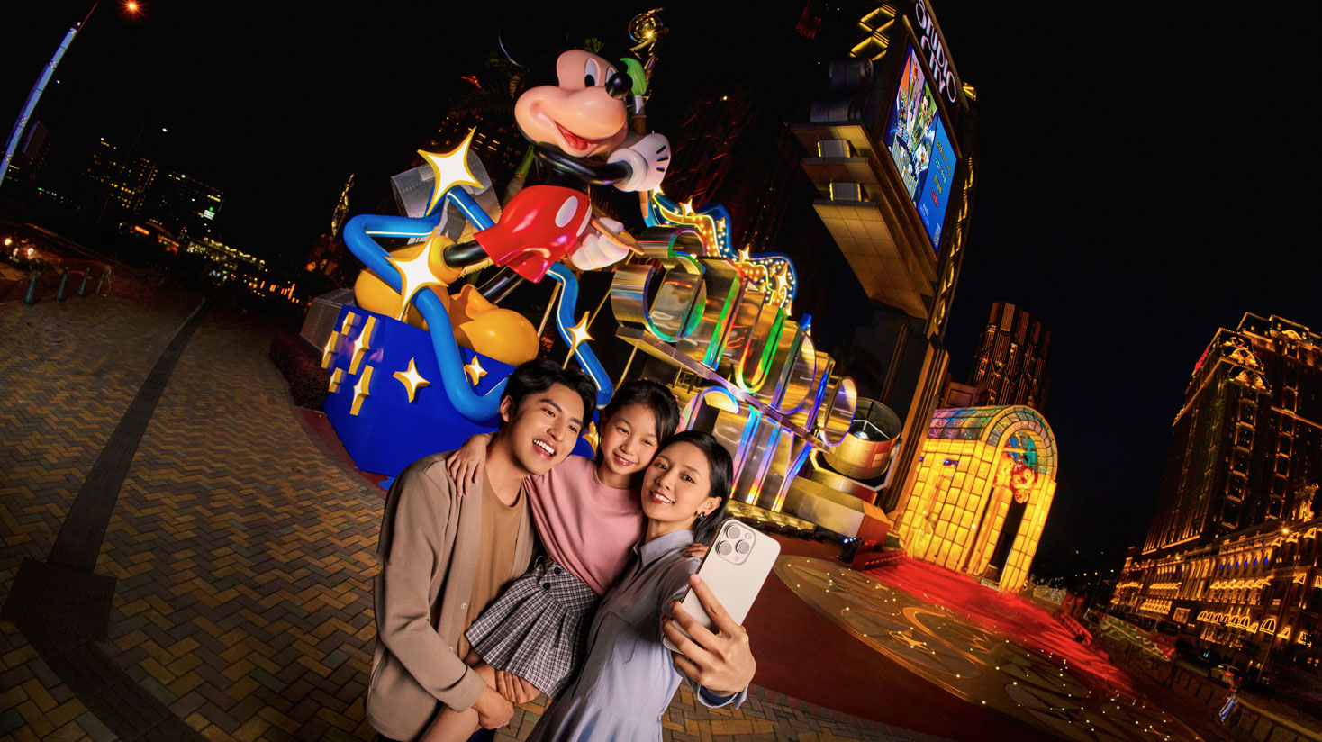 Mickey Mouse installation