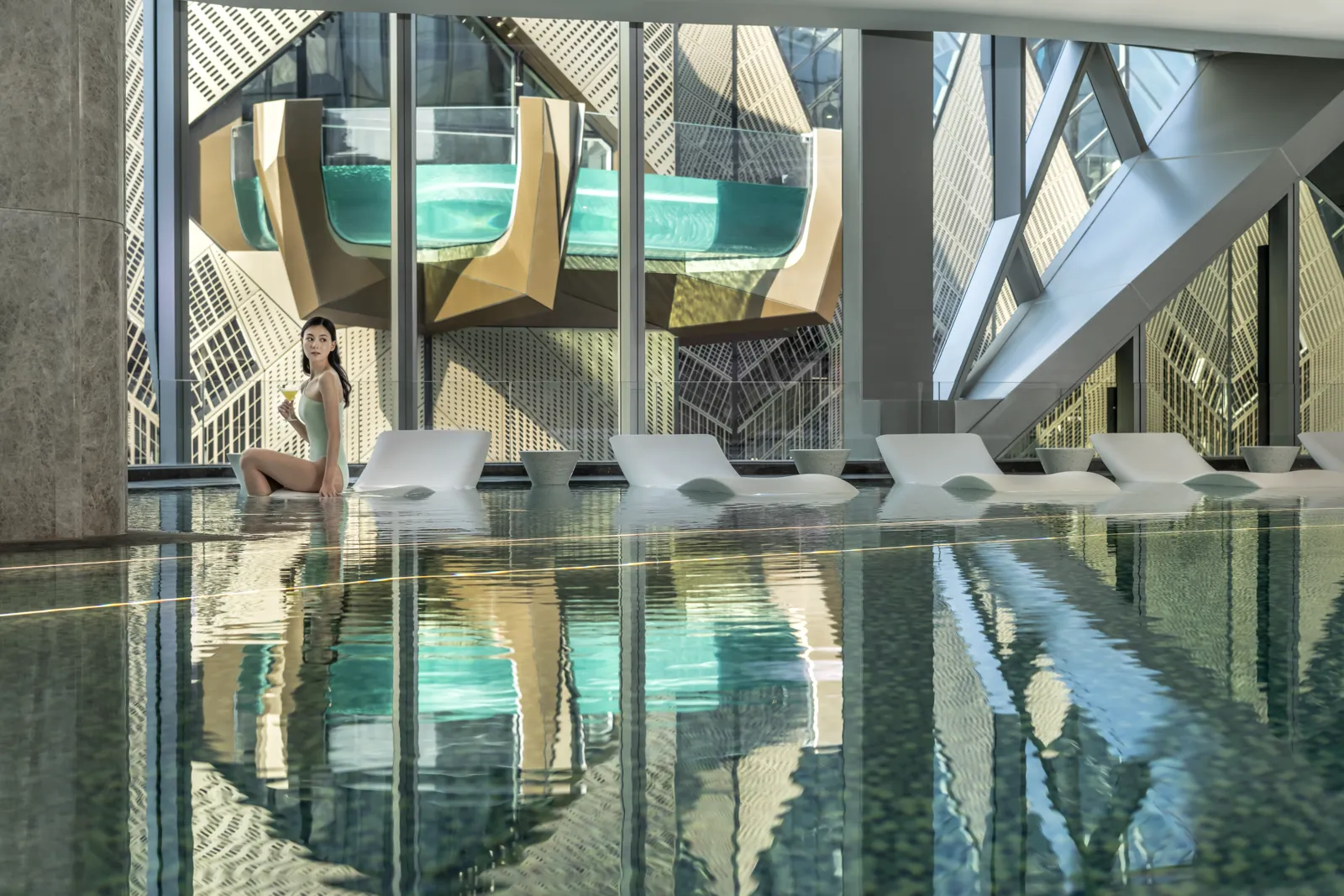 Indoor Swimming Pool at Epic Tower 1