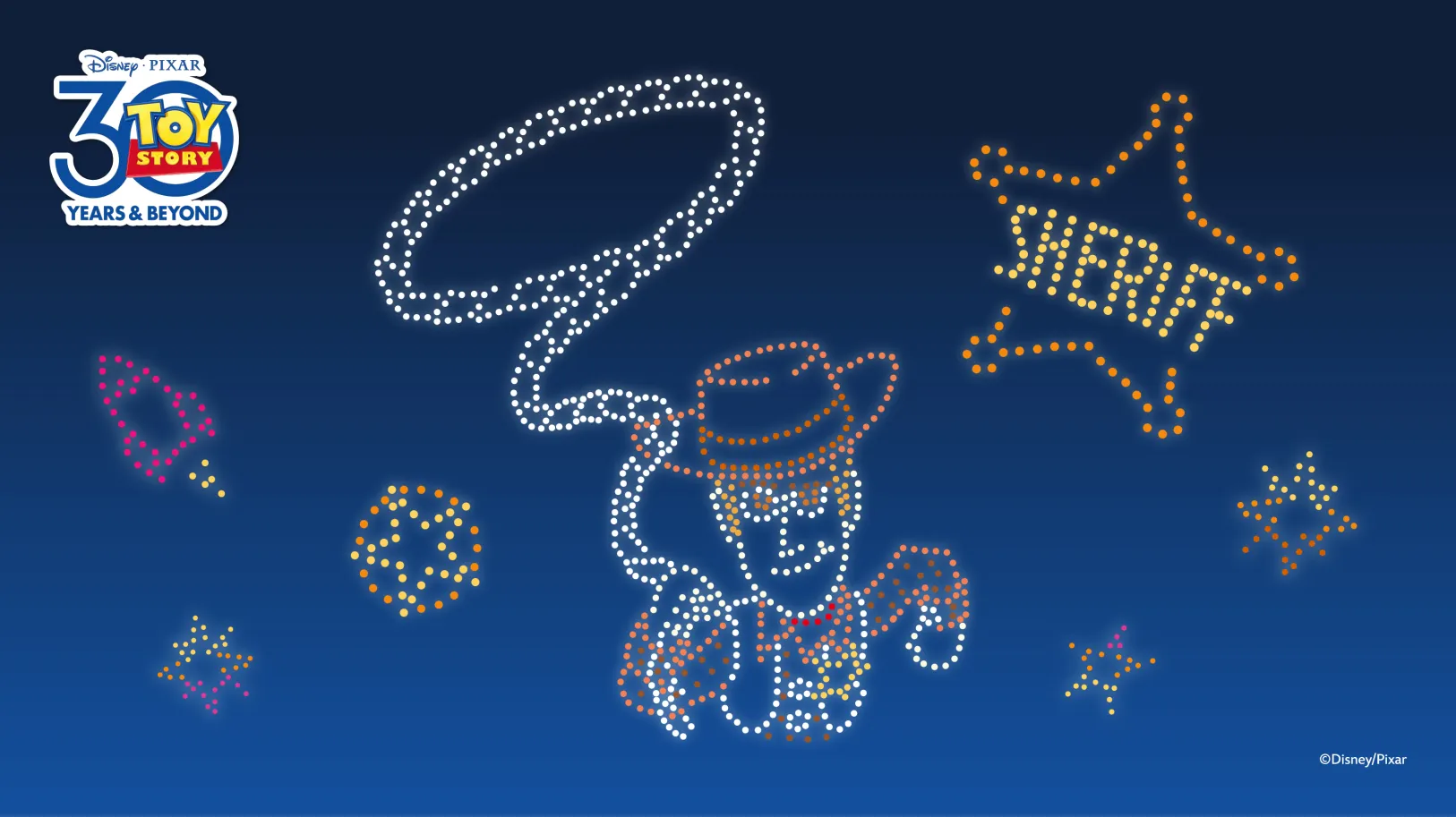 Toy Story Drone Carnival